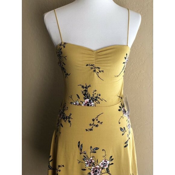 Socialite Womens Floral Mini Skater Strappy Dress Size XS NWOT - Picture 12 of 12